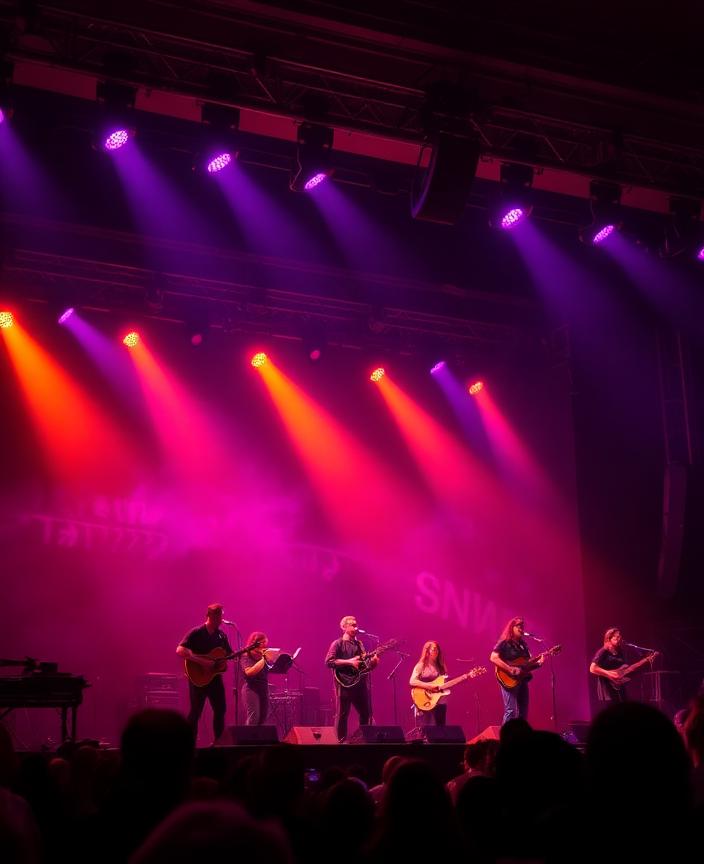 Konsert med scenelys